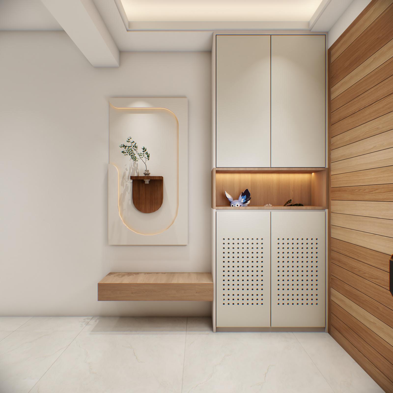 Open-plan living and dining area by Build Studio